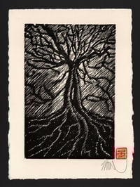 Image 2 of RADICI (Black & White Miniprint)