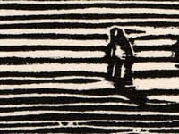 Image 3 of GIANT MUSHROOM FOREST (Black & White Miniprint)