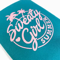 Image 4 of Sweaty Girl Summer Foam Can Cooler