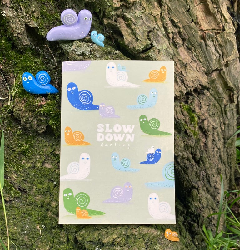 Slow Down Card