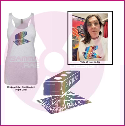 Image of LOCAL ONLY: Pride Means Fighting Back Tanktop(femme)