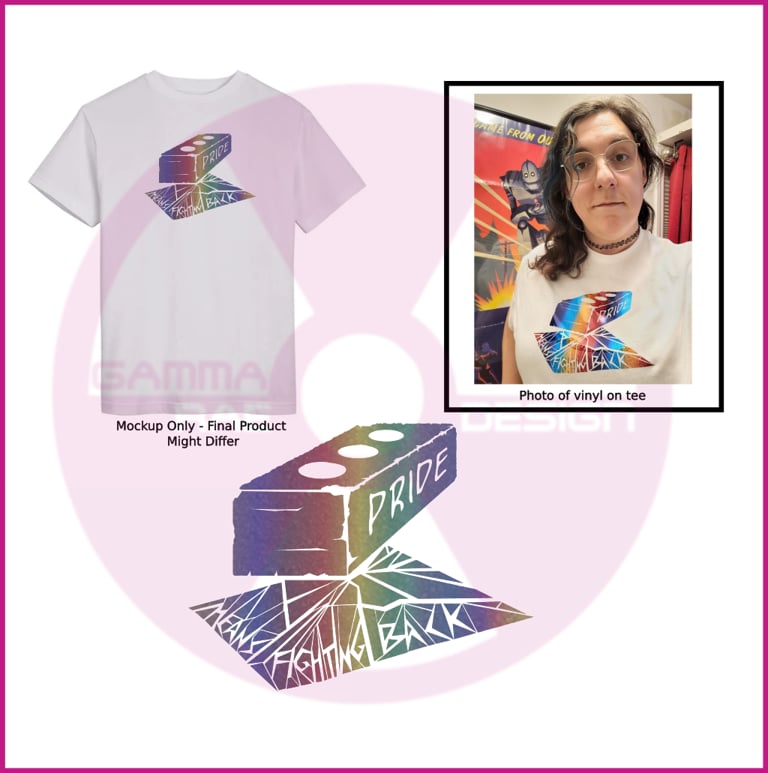 Image of COMING SOON \ US&Canada : Pride Means Fighting Back Tee (unisex)