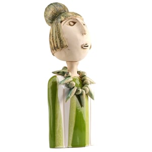 Image of Large Lady Deco Bust | 2 Variations, Elegant Design