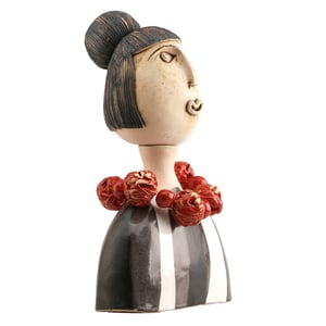 Image of Large Lady Deco Bust | 2 Variations, Elegant Design