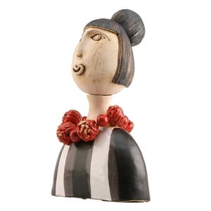 Image of Large Lady Deco Bust | 2 Variations, Elegant Design