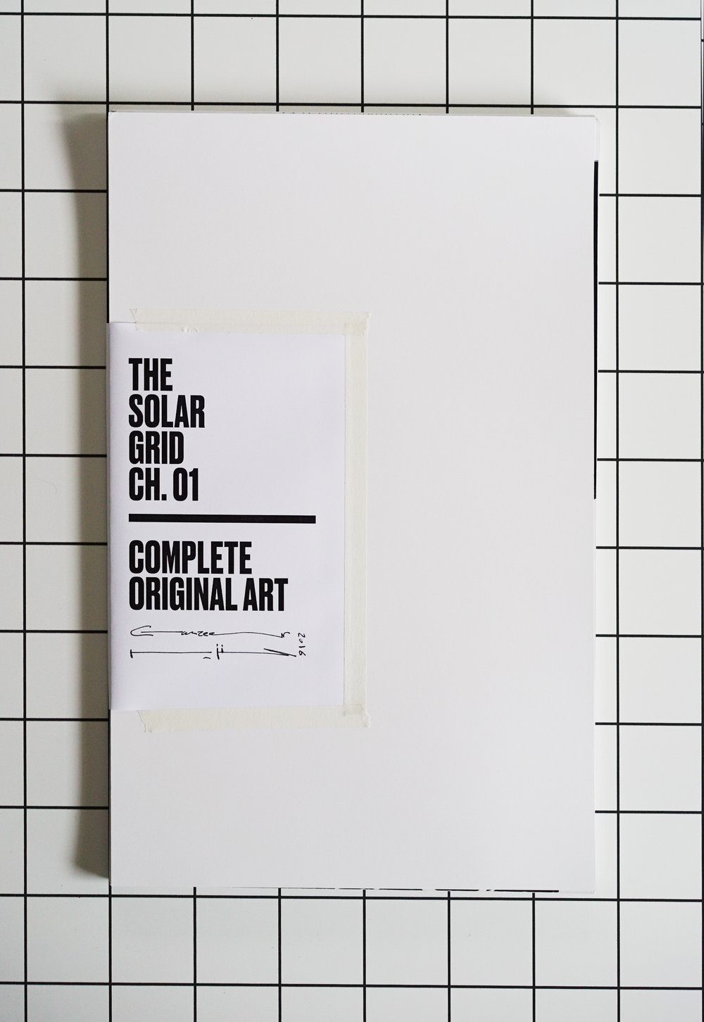 The Solar Grid 01: Complete Original Interior Art