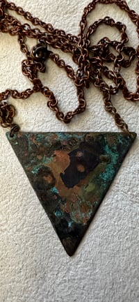 Image 5 of Small Solid Copper Necklace