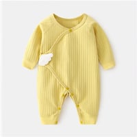 Image 2 of Angel Wing Ribbed Sleepsuit.