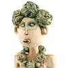 Handmade Ceramic Contemporary Exotic Lady