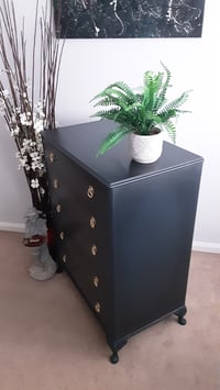 Image 4 of Vintage Queen Anne style Drawers.
