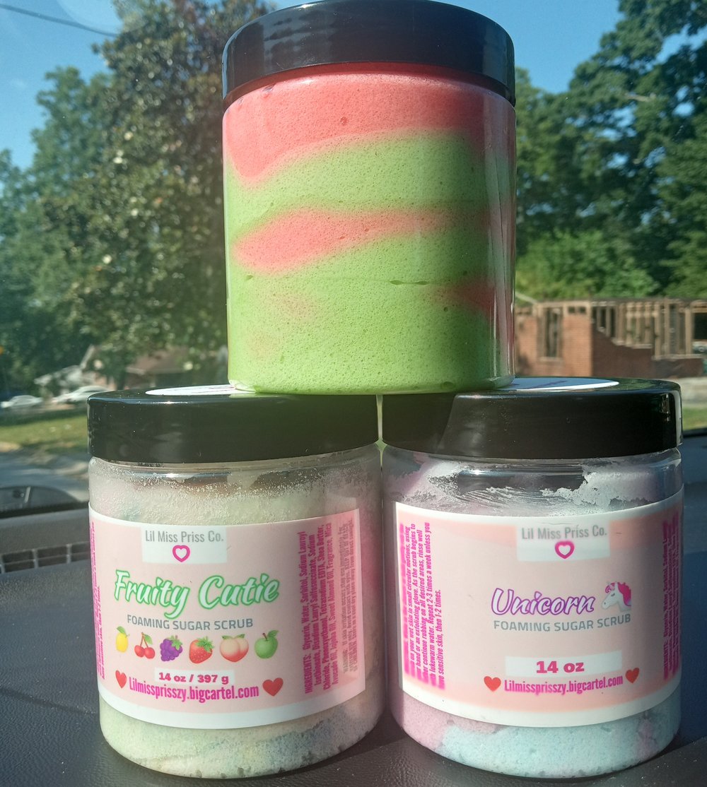 Image of Foaming Sugar Scrub (14 oz)