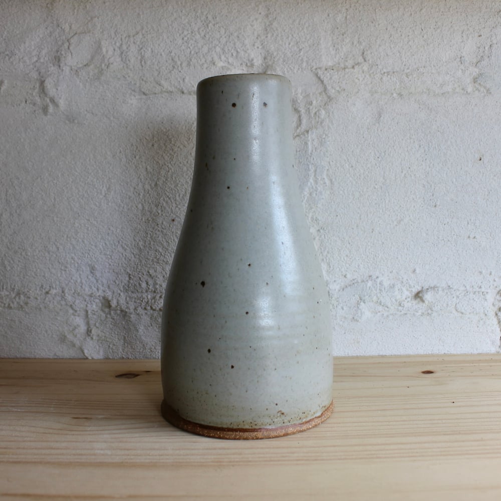 Image of Tall Matte White Vase