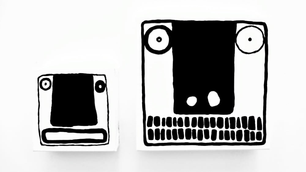 Image of FACE PAINTING - 5" X 5" CANVAS