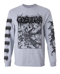  Gosudar -Khaosmos  Longsleeve with Sleeve Prints Athletic Gray