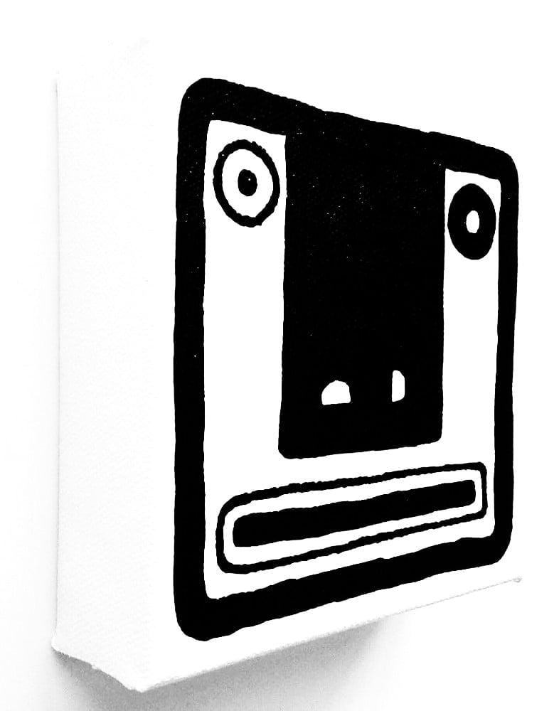Image of FACE PAINTING - 5" X 5" CANVAS ..