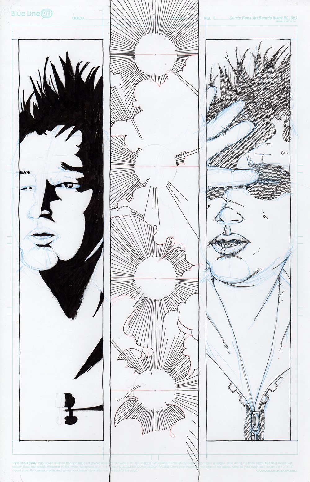 The Solar Grid 01: Complete Original Interior Art