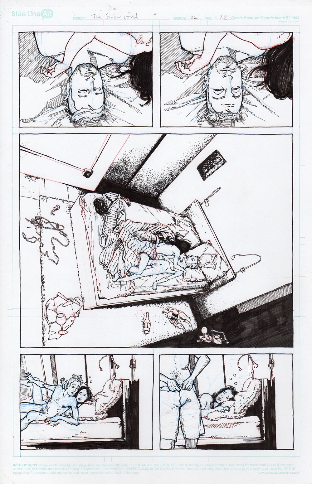 The Solar Grid 01: Complete Original Interior Art