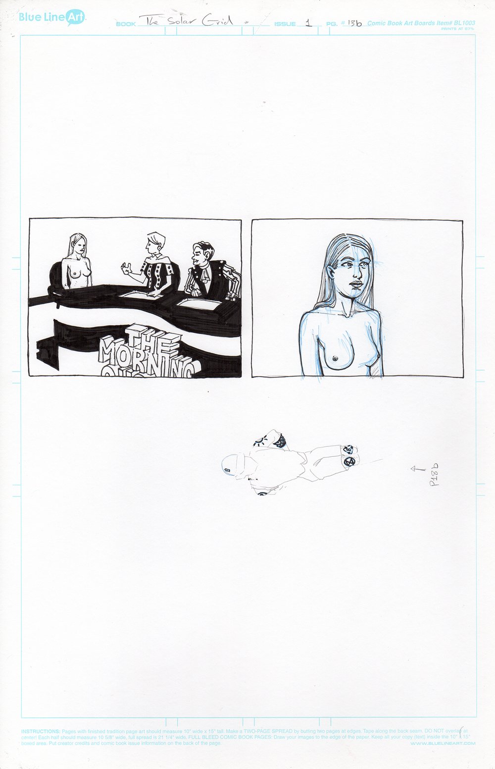 The Solar Grid 01: Complete Original Interior Art