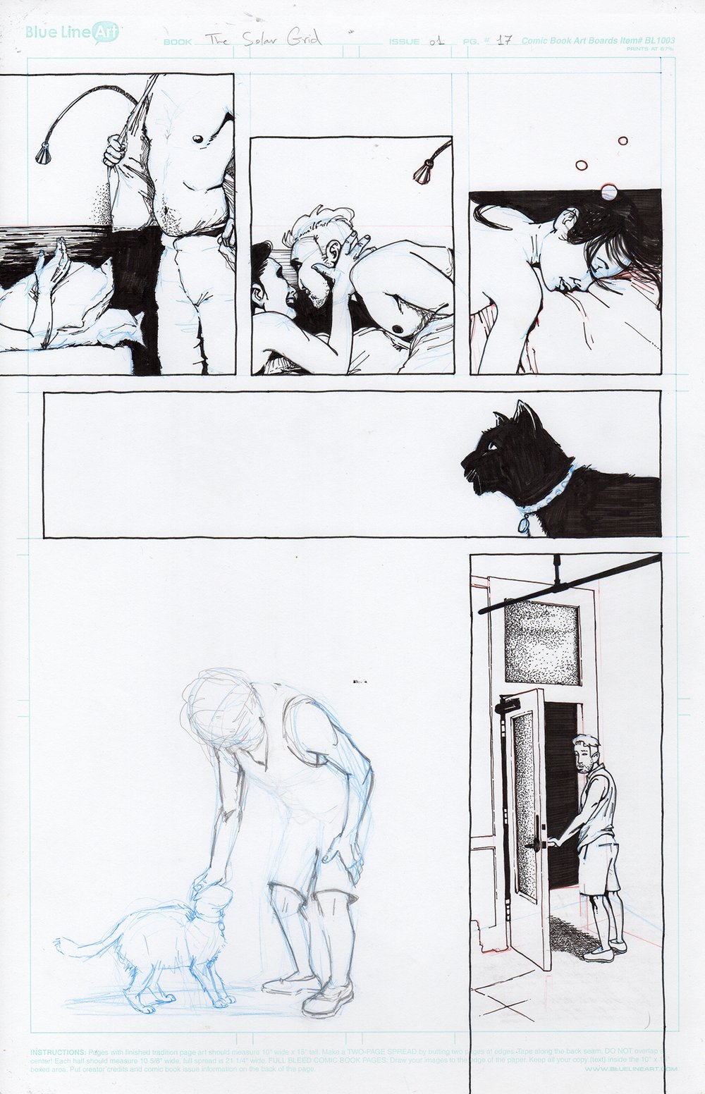 The Solar Grid 01: Complete Original Interior Art