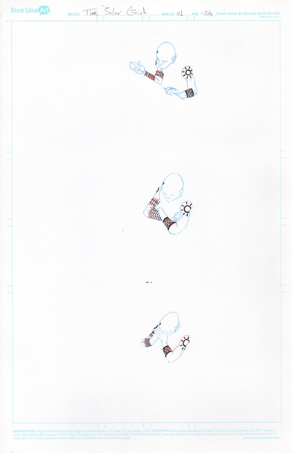 The Solar Grid 01: Complete Original Interior Art