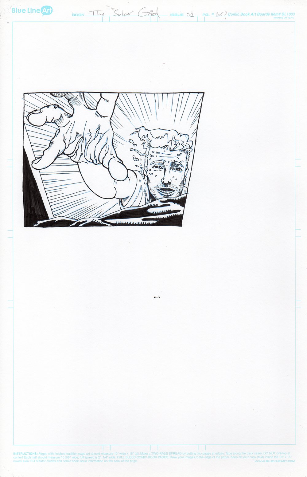The Solar Grid 01: Complete Original Interior Art