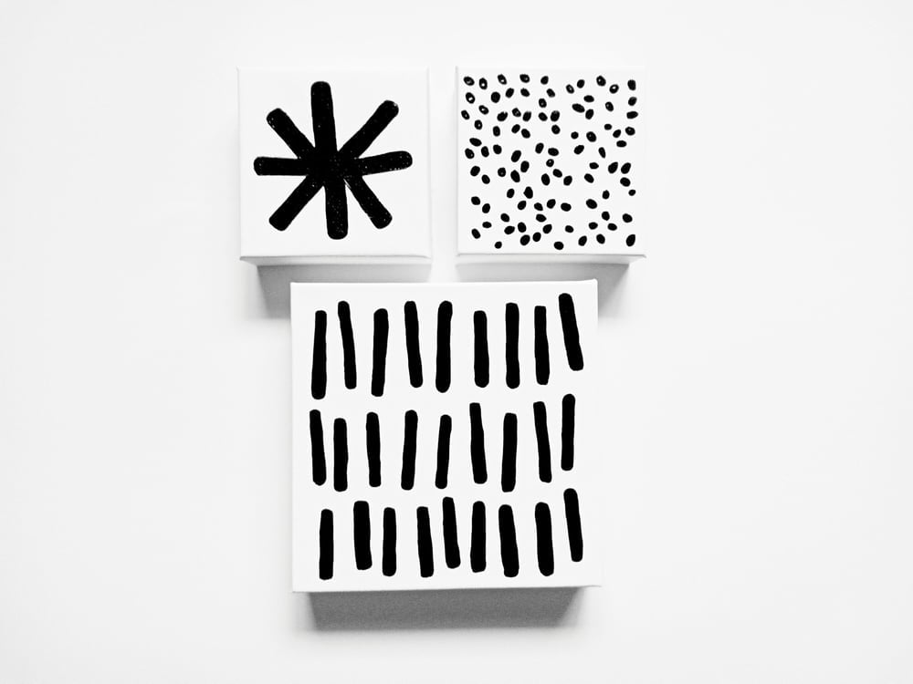 Image of * CoNfetti * - 5" X 5" CANVAS
