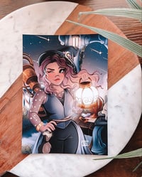 Astrology Witch 5x7” Art Print