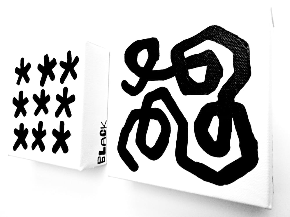 Image of * KiSMet * - 5" X 5" CANVAS (Set of 2)