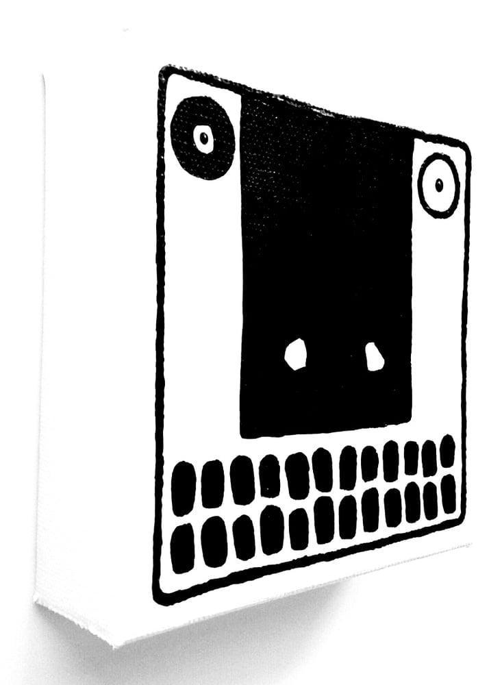 Image of FACE PAINTING - 5" X 5" CANVAS ...