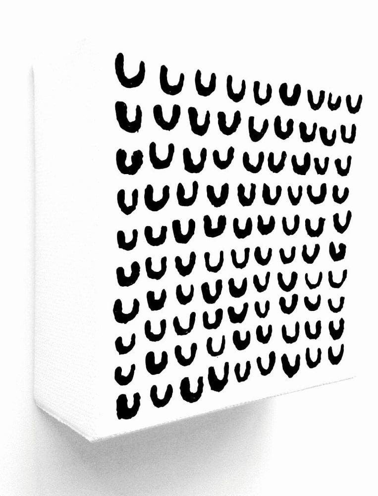 Image of i'M ALWaYS SMiLiNG =) - 4" X 4" CANVAS