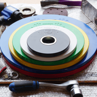 Image 2 of Set Dischi Calibrati - 160.5KG (Linea Colore)