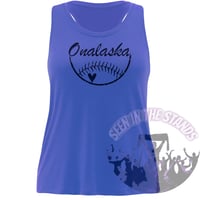 Image 3 of Onalaska Softball/Baseball- Women's Racerback Tank