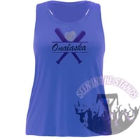 Image 4 of Onalaska Softball/Baseball- Women's Racerback Tank