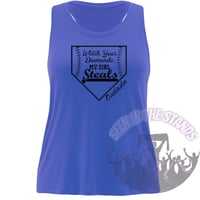 Image 5 of Onalaska Softball/Baseball- Women's Racerback Tank
