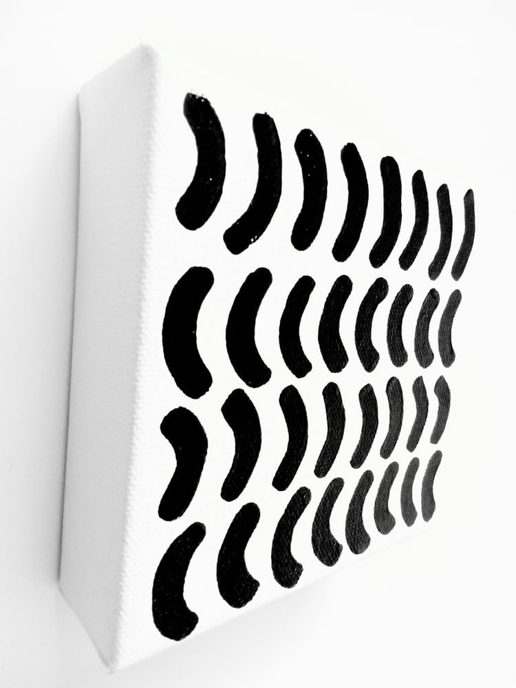 Image of ))) BoOMeRaNG ((( - 5" X 5" CANVAS