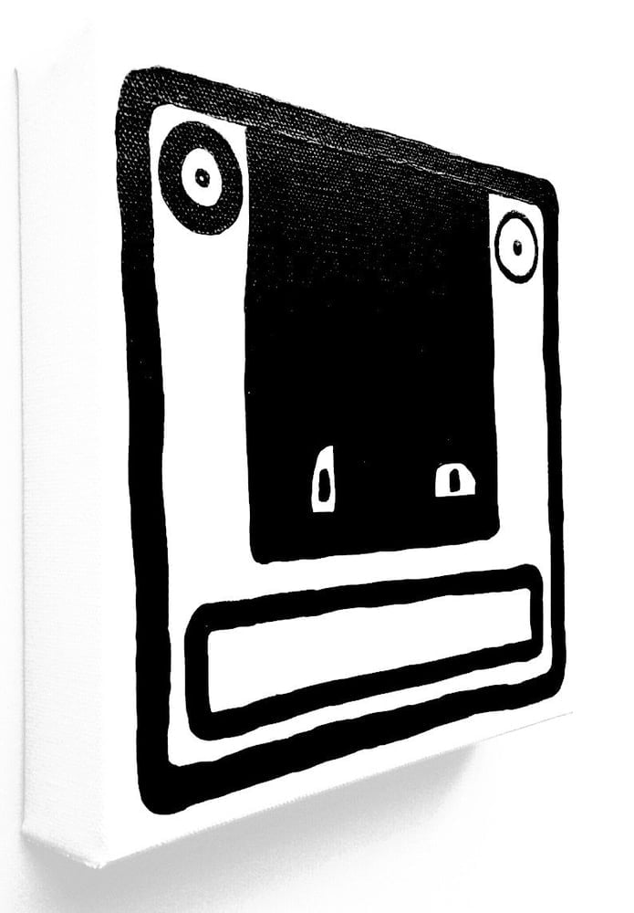 Image of FACE PAINTING - 8" x 8" CANVAS .