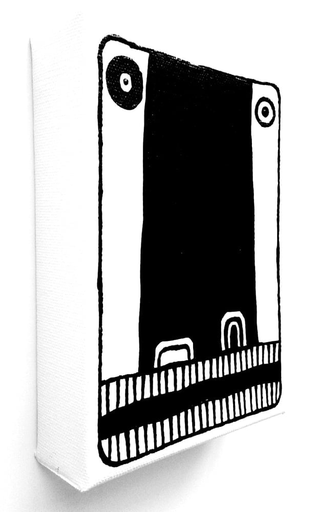 Image of FACE PAINTING - 5" X 7" CANVAS ..