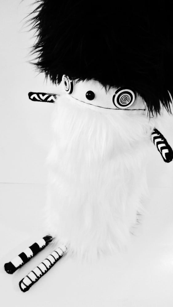 Image of pOLKadOttydOLL - PLUSh - SOft SCULPtURe .