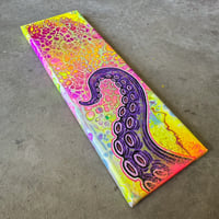 Image 4 of Purple Tendie (yellow background) painting