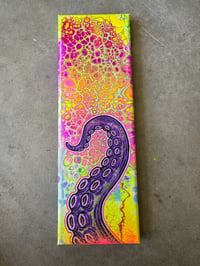 Image 5 of Purple Tendie (yellow background) painting