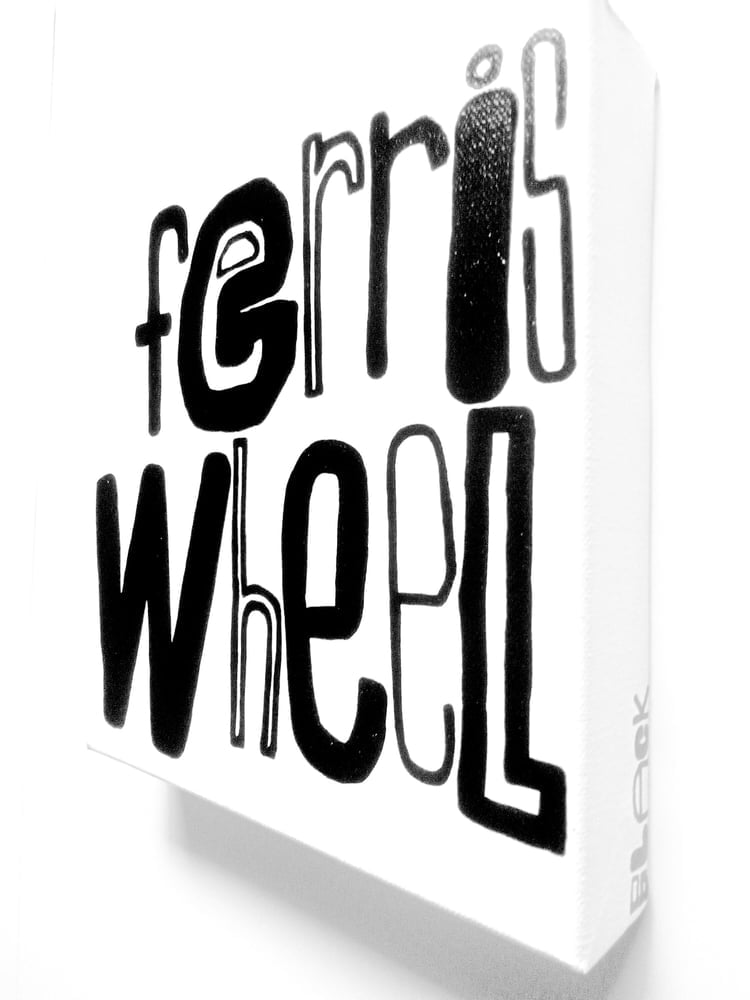 Image of feRRiS WHeeL - 8" X 8" CANVAS