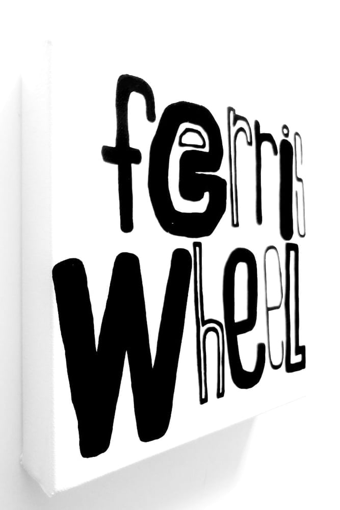 Image of feRRiS WHeeL - 8" X 8" CANVAS