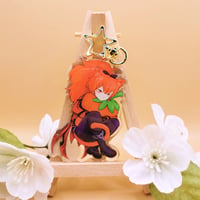 Image 3 of GENSHIN KEYCHAIN | Gorou, Diluc and mini Venti