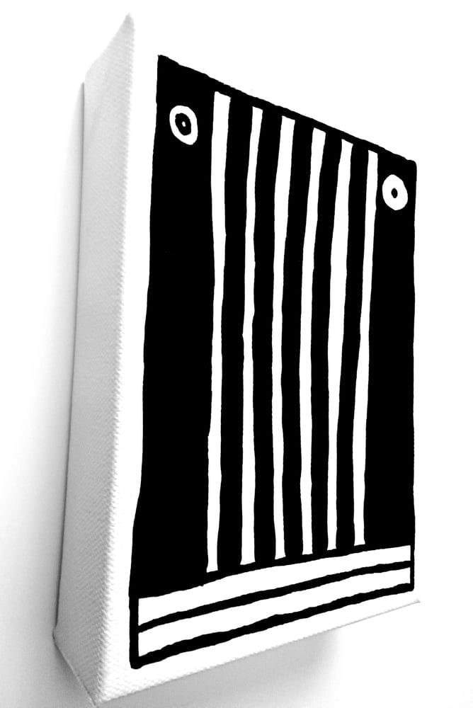 Image of FACE PAINTING - 5" X 7" CANVAS .