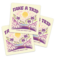 Image 1 of STICKER: Take A Trip