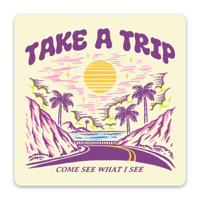 Image 2 of STICKER: Take A Trip