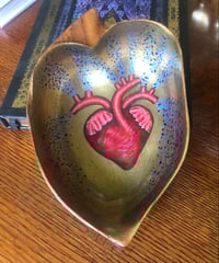 Image 1 of Heart Dish - Pointillist Heart