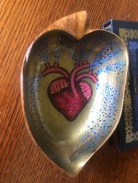Image 4 of Heart Dish - Pointillist Heart