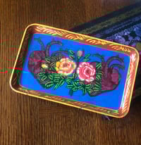 Image 1 of Double Heart Tray Blue