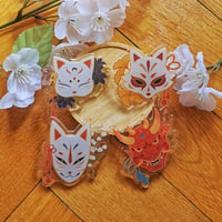 Image 1 of PINS | Kabuki masks